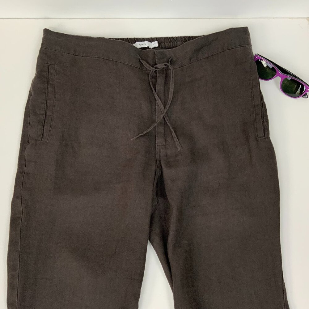 Onia Brown Drawstring Men’s Pants - Picture 8 of 16